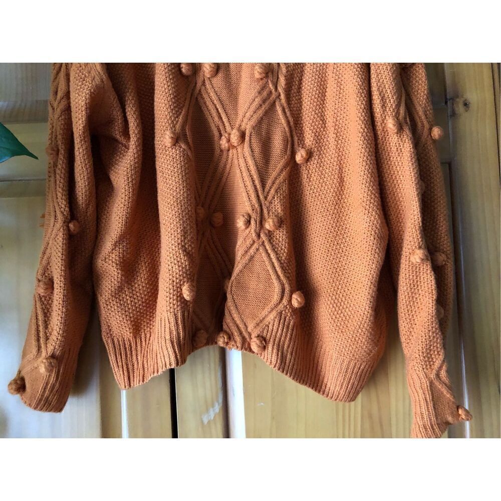 Simplee Solid Color Turtleneck Knitted Pullover S… - image 6